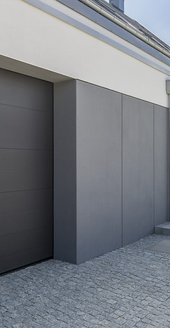 Grey Garage Door